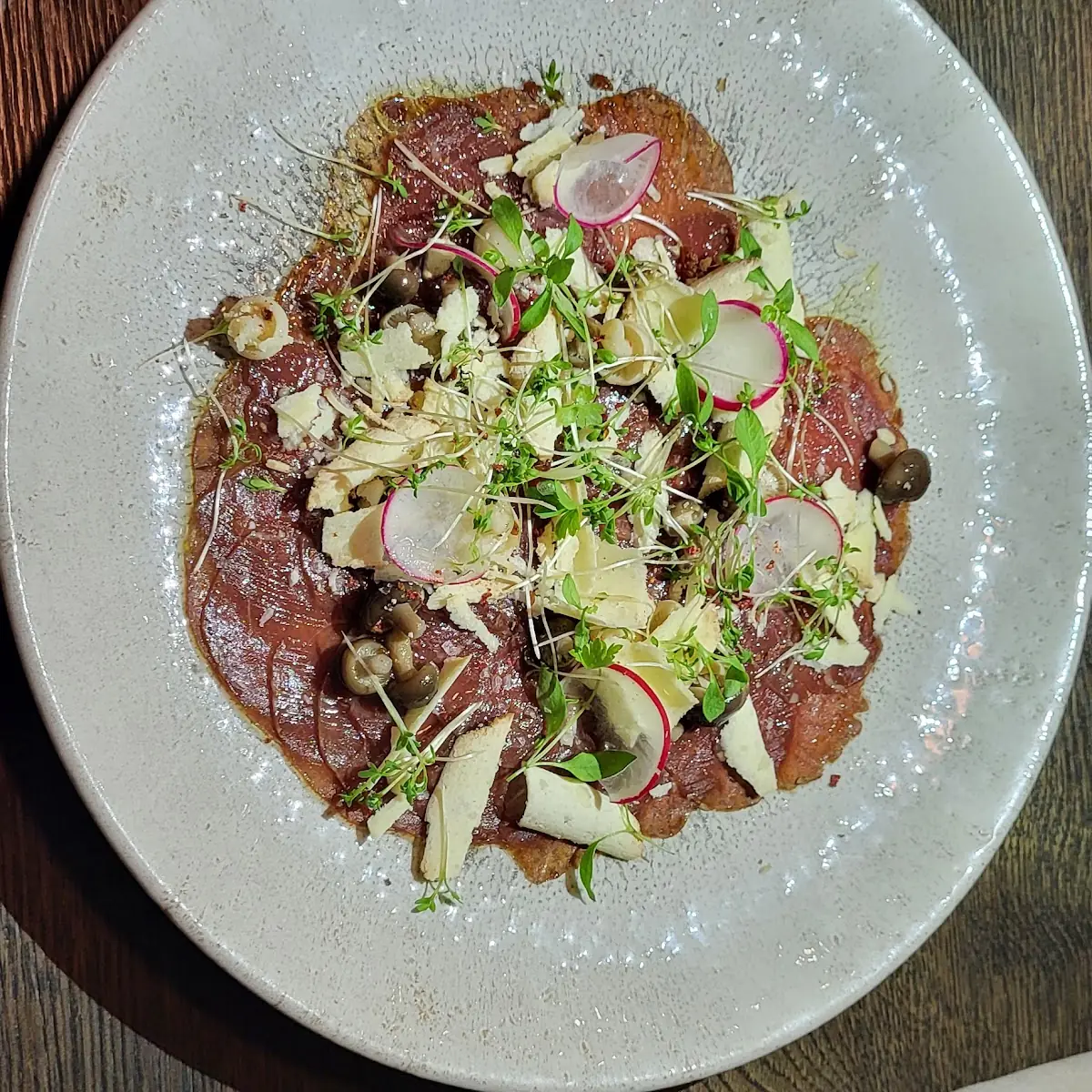 Bison Carpaccio