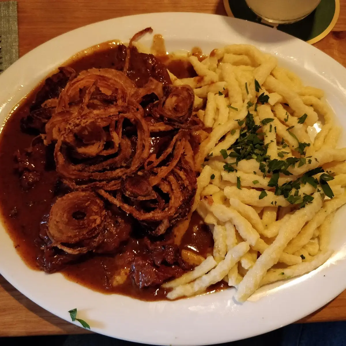 Zwiebelrostbraten