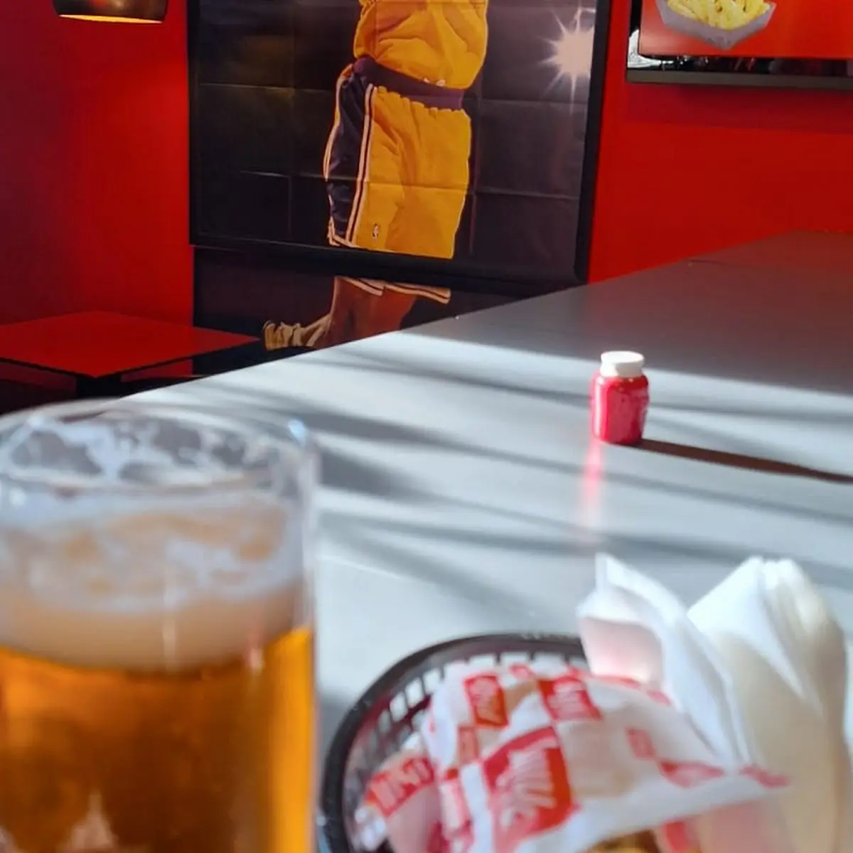 Philly Cheesesteak Sandwiches and Beer