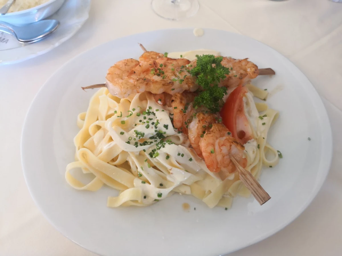 Pasta Met Garnalenspies