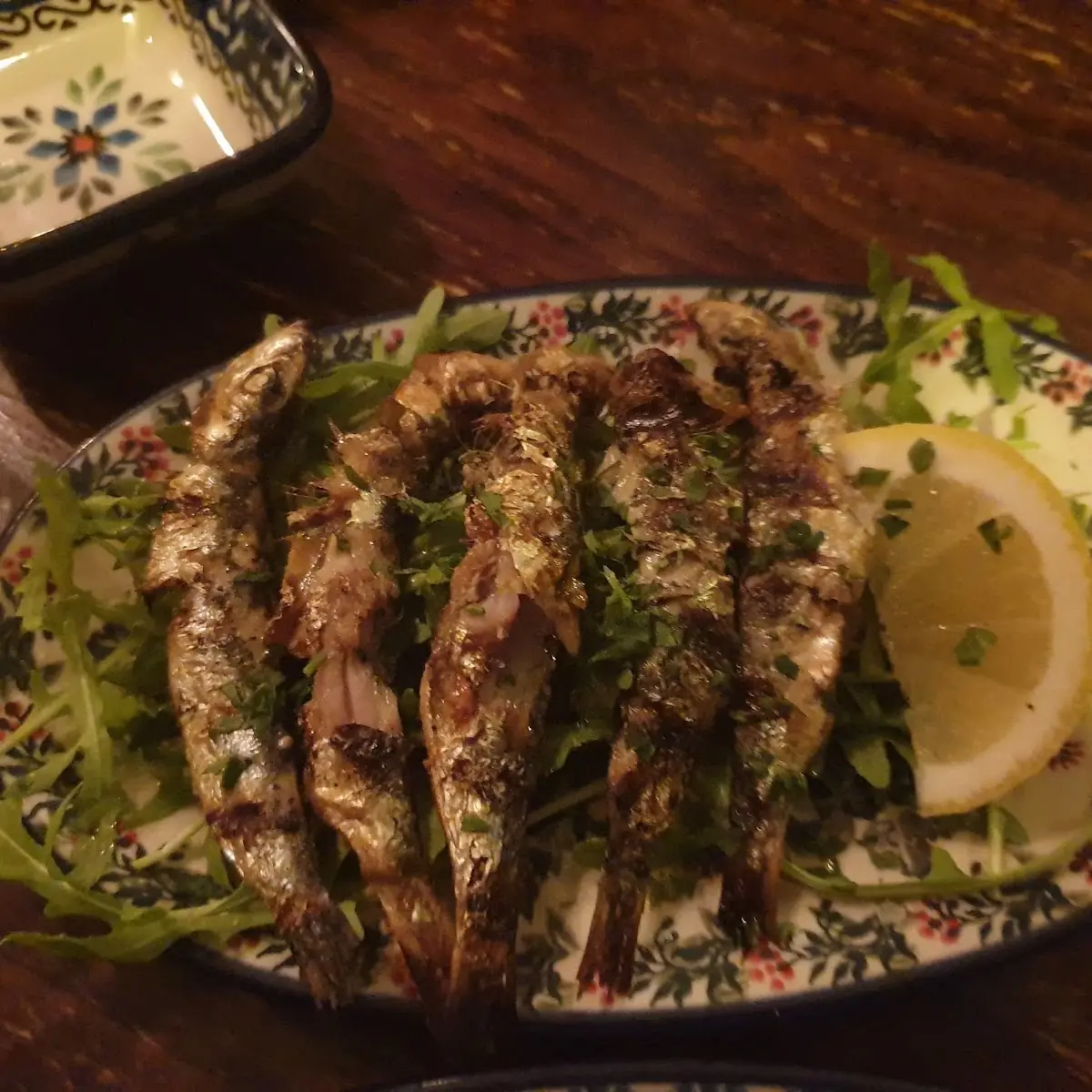 Gegrillte Sardinen