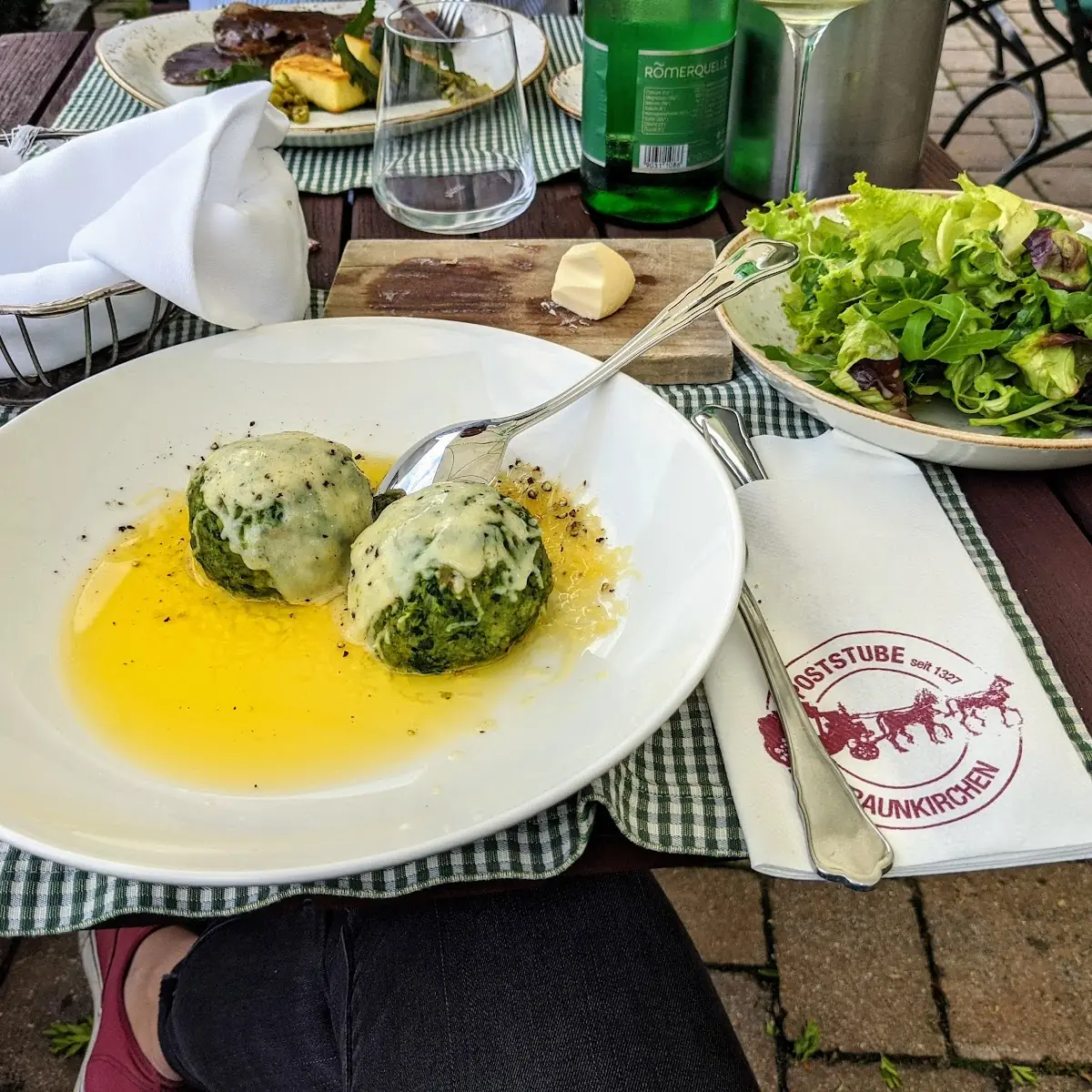 Spinatknödel
