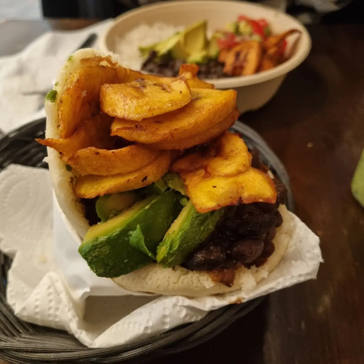 Arepa Vegetariana