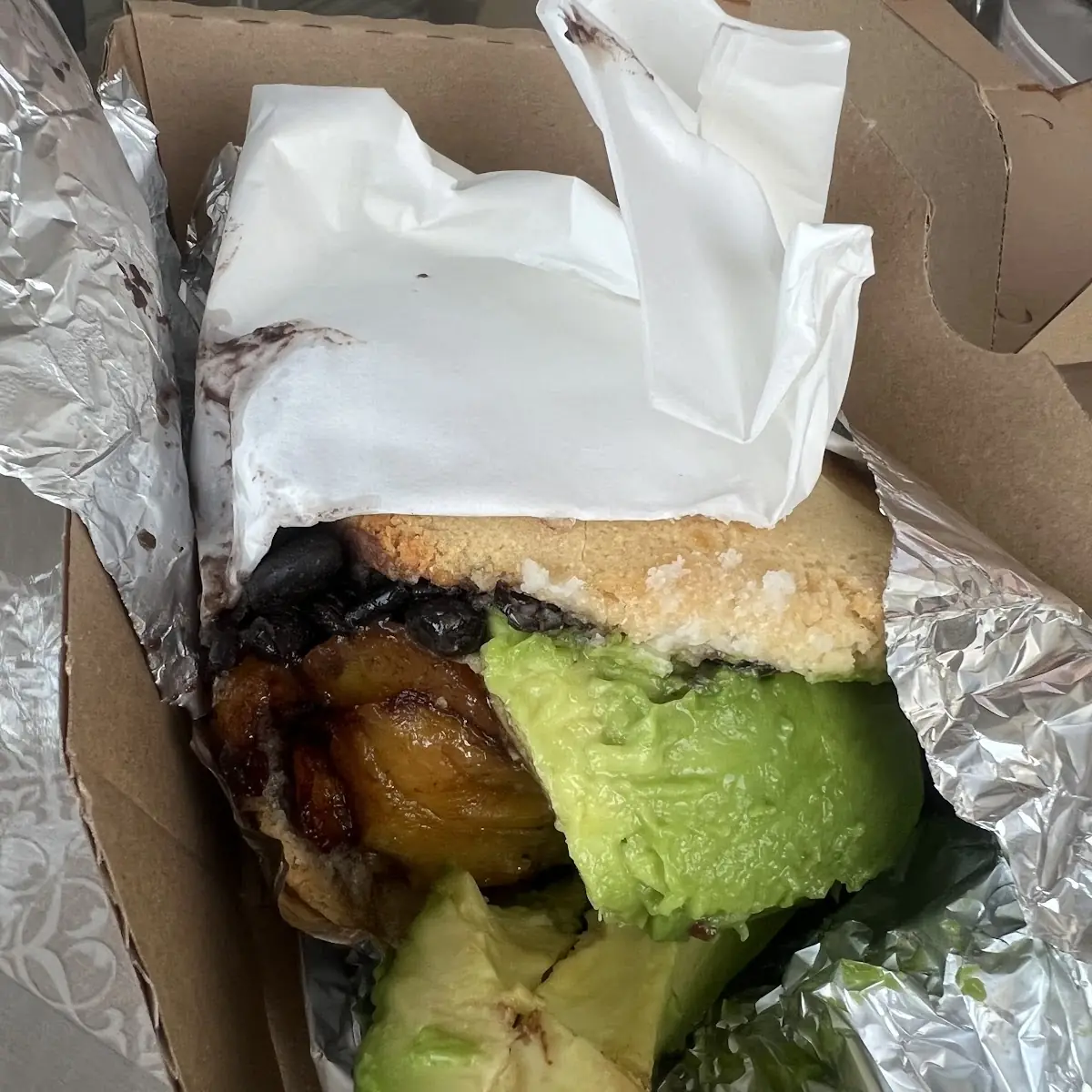 Arepa Vegan Beef