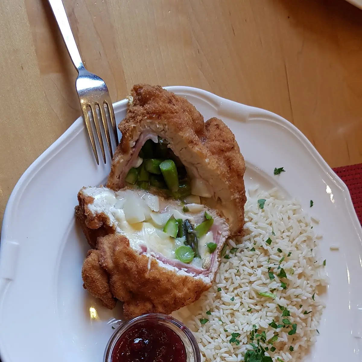 Hühner Cordon Bleu