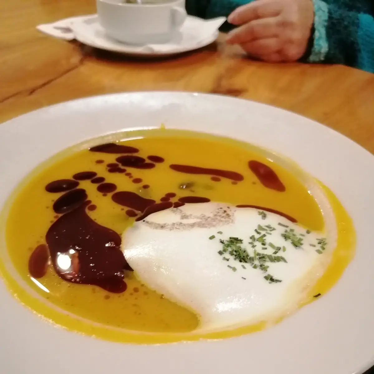 Kürbiscrem Suppe