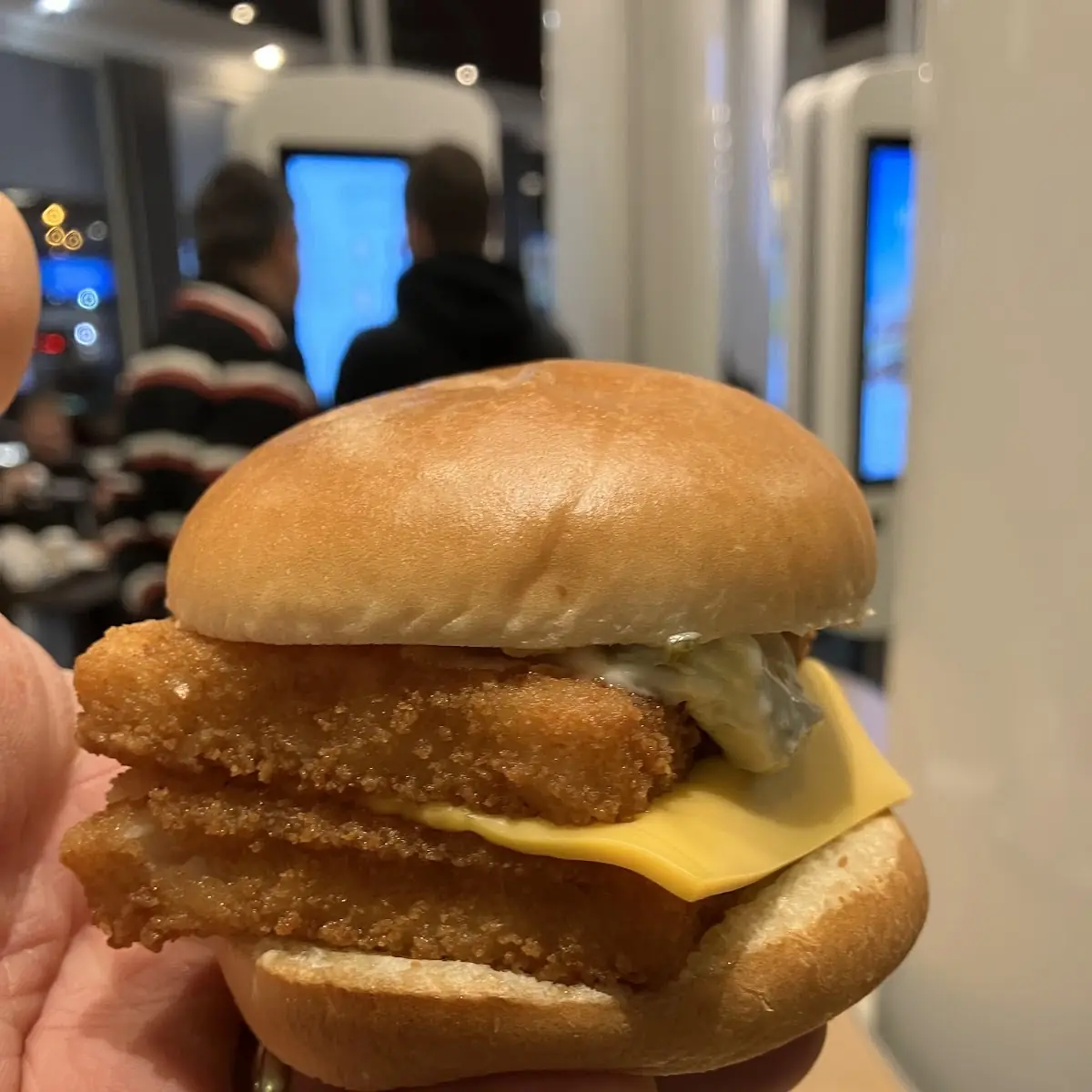 Double Fish Burger
