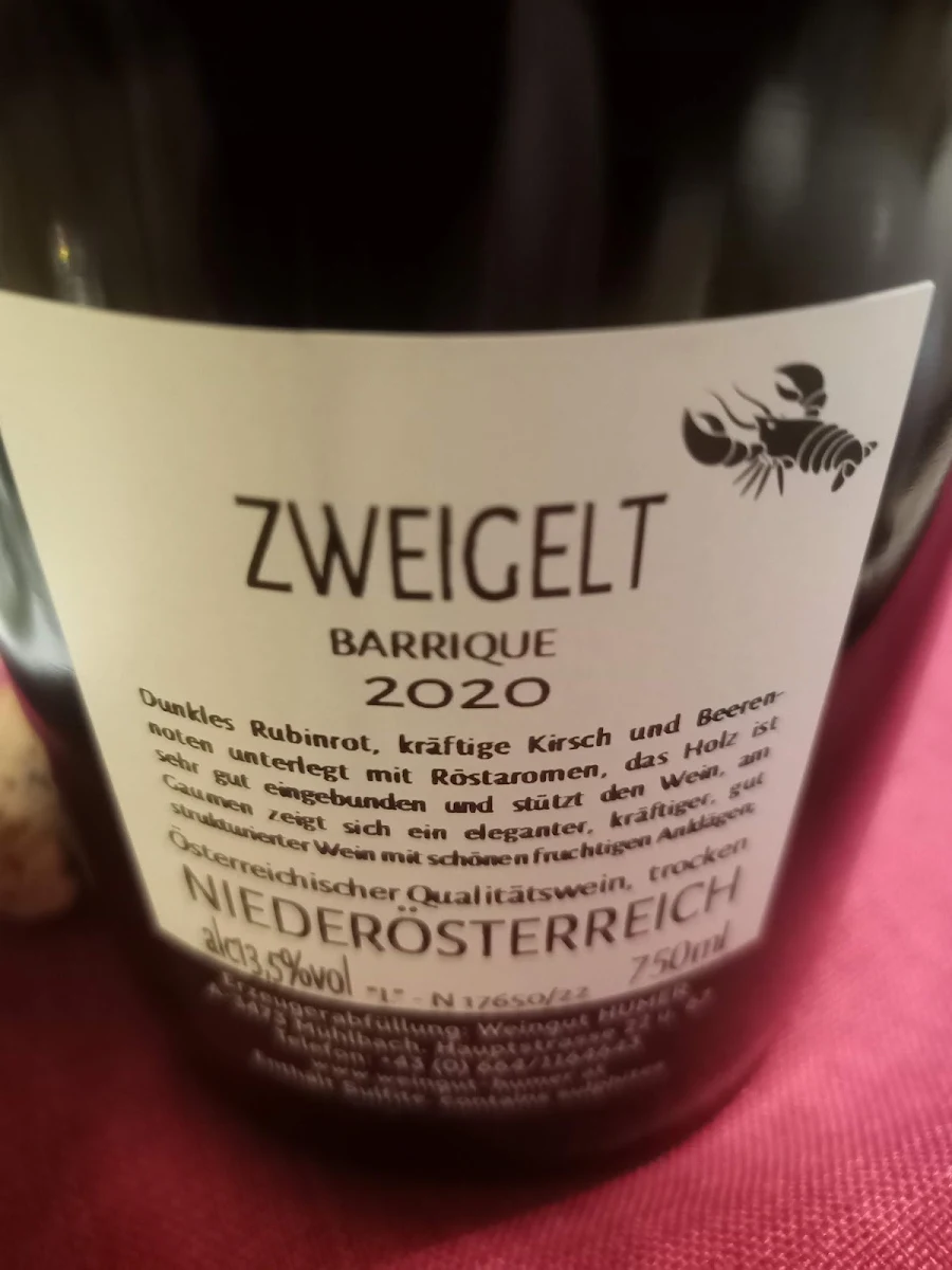 Barrique Zweigelt