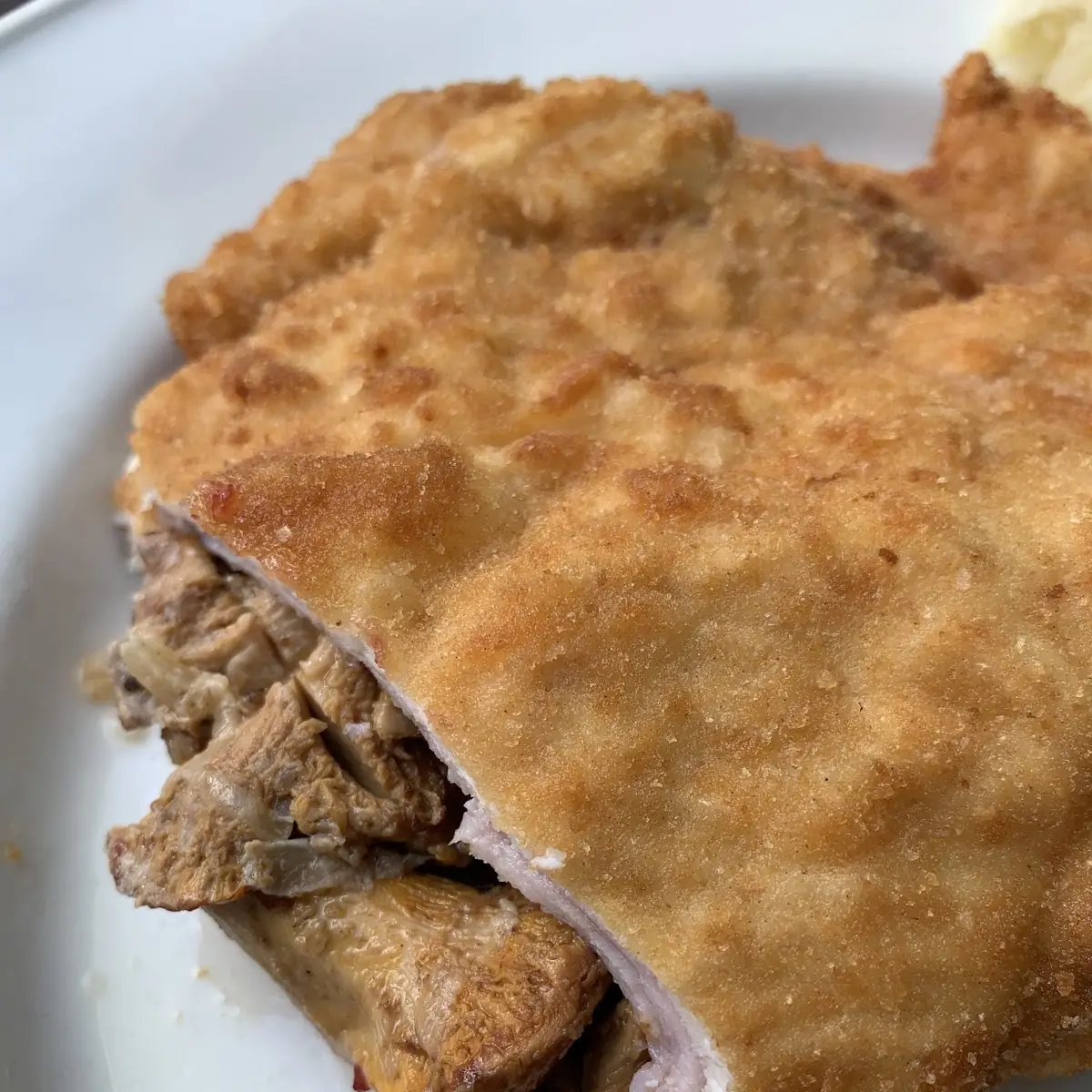 Cordon Bleu Mit Eierschwammerl