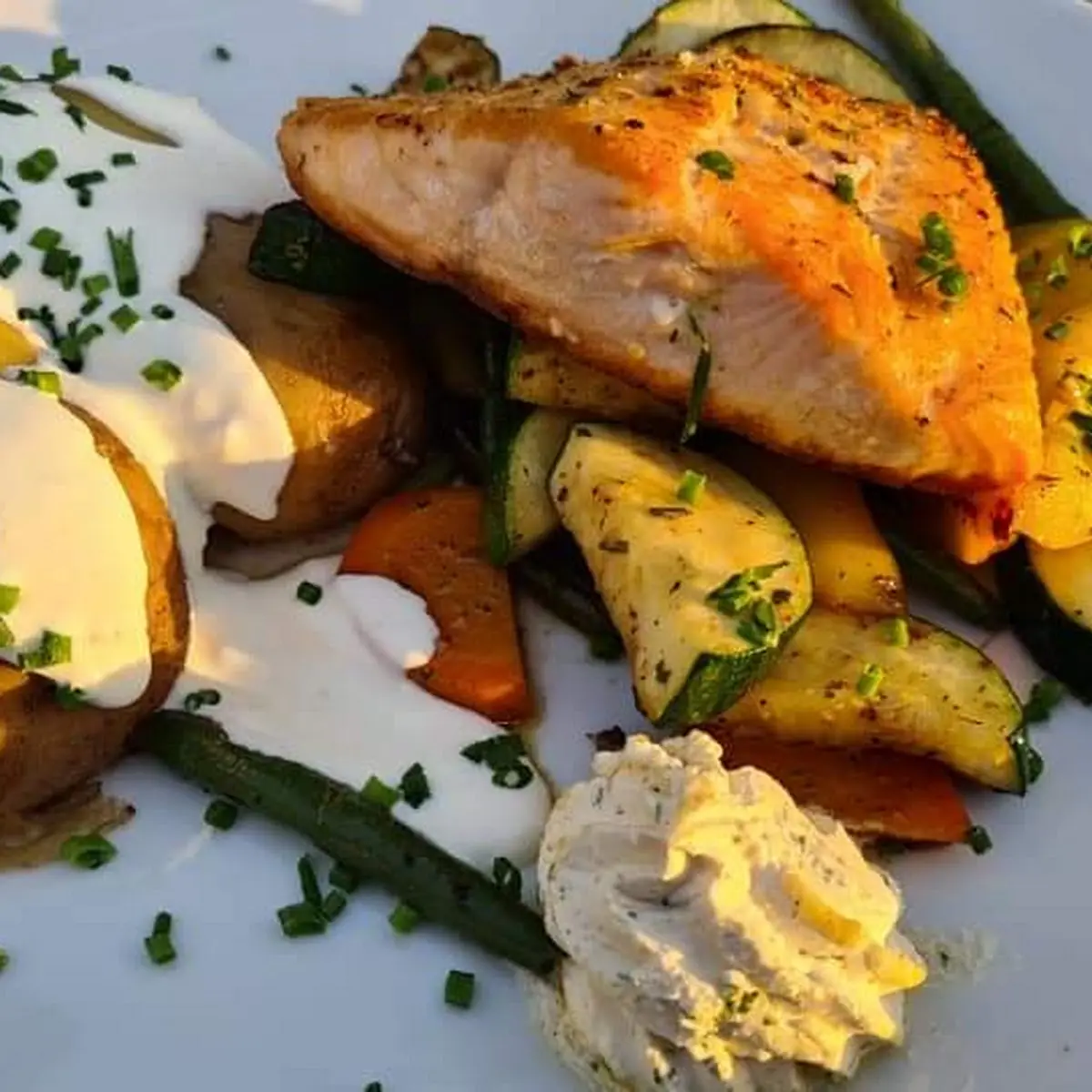 Lachsfilet