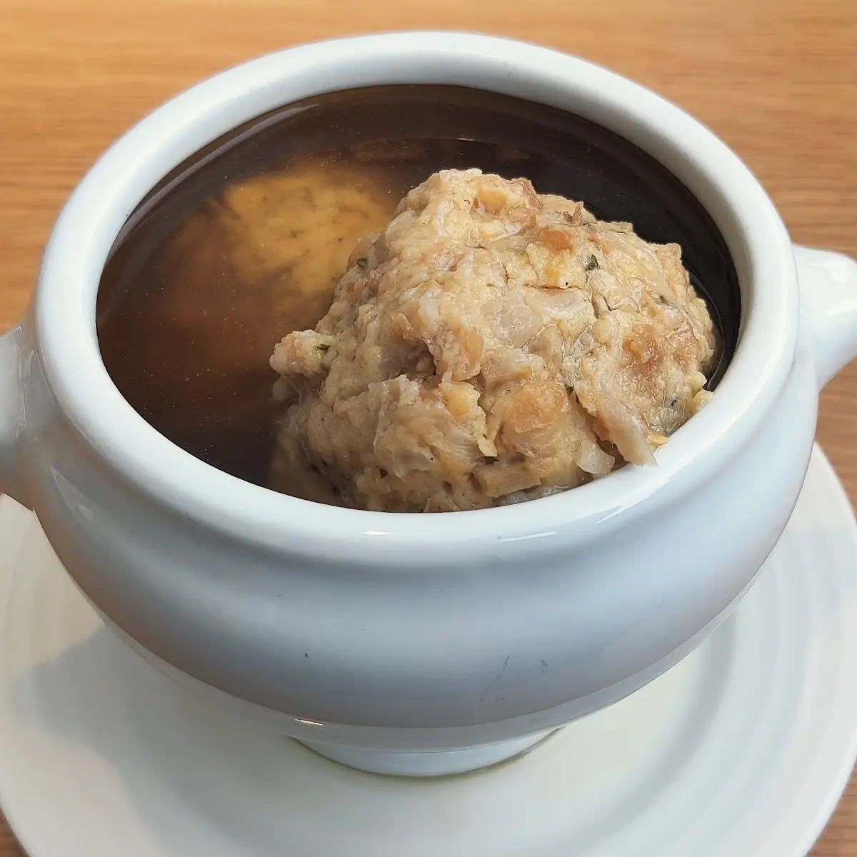 Speckknödelsuppe