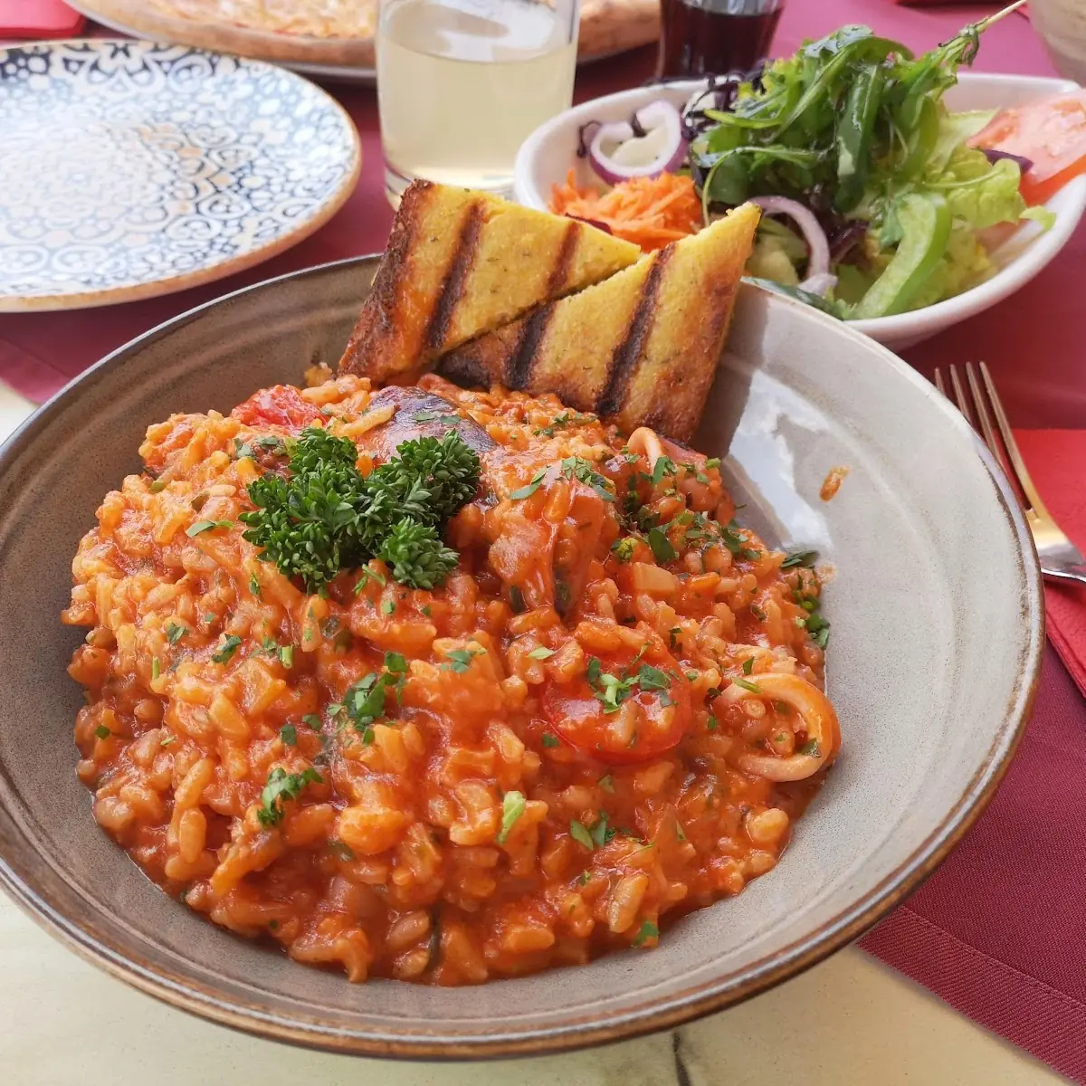 Risotto Mit Calamari