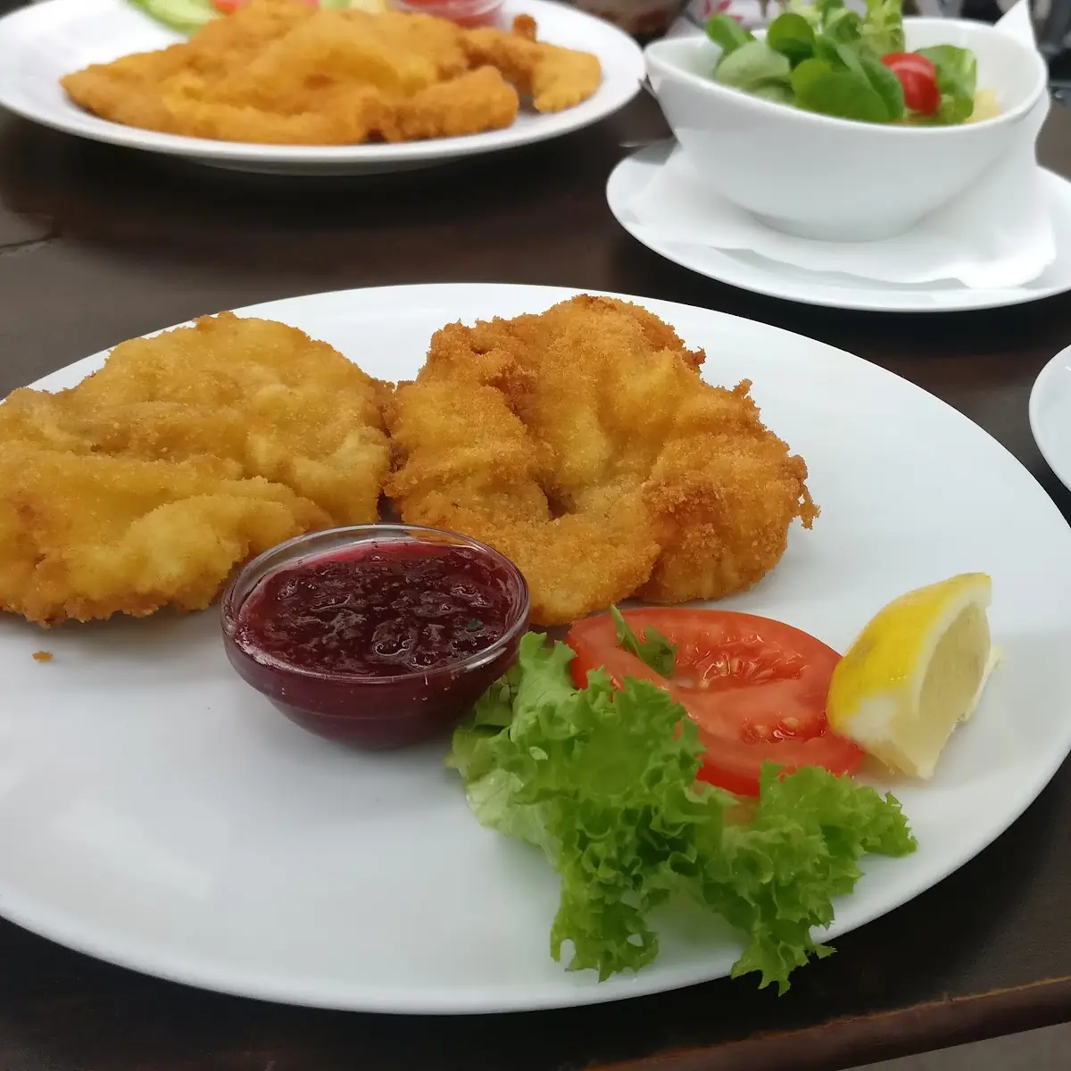 Backhendl Salat