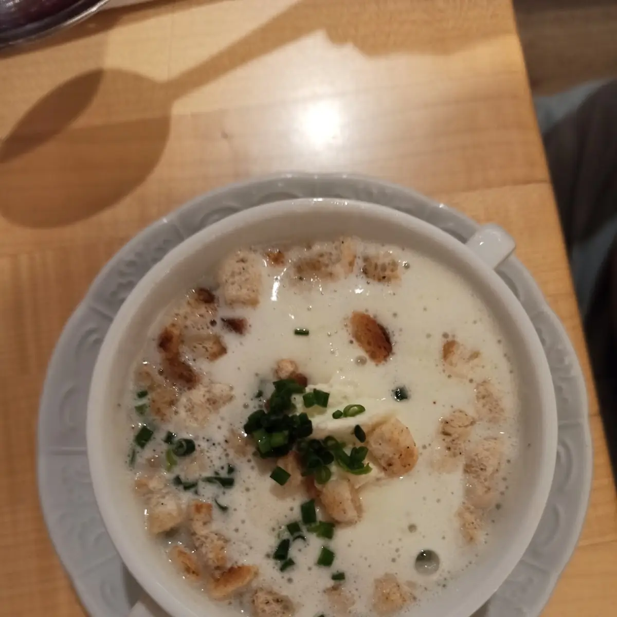 Knoblauchcremesuppe