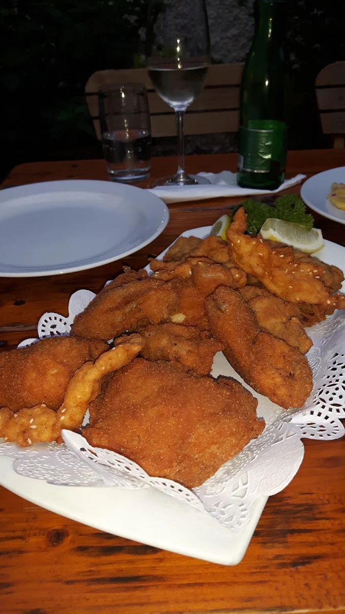Backhendlplatte