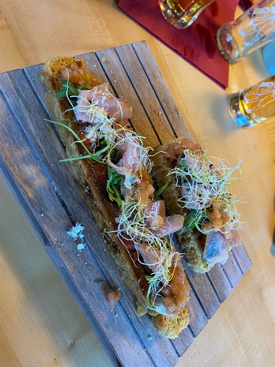Foccacia Mit Prosciutto