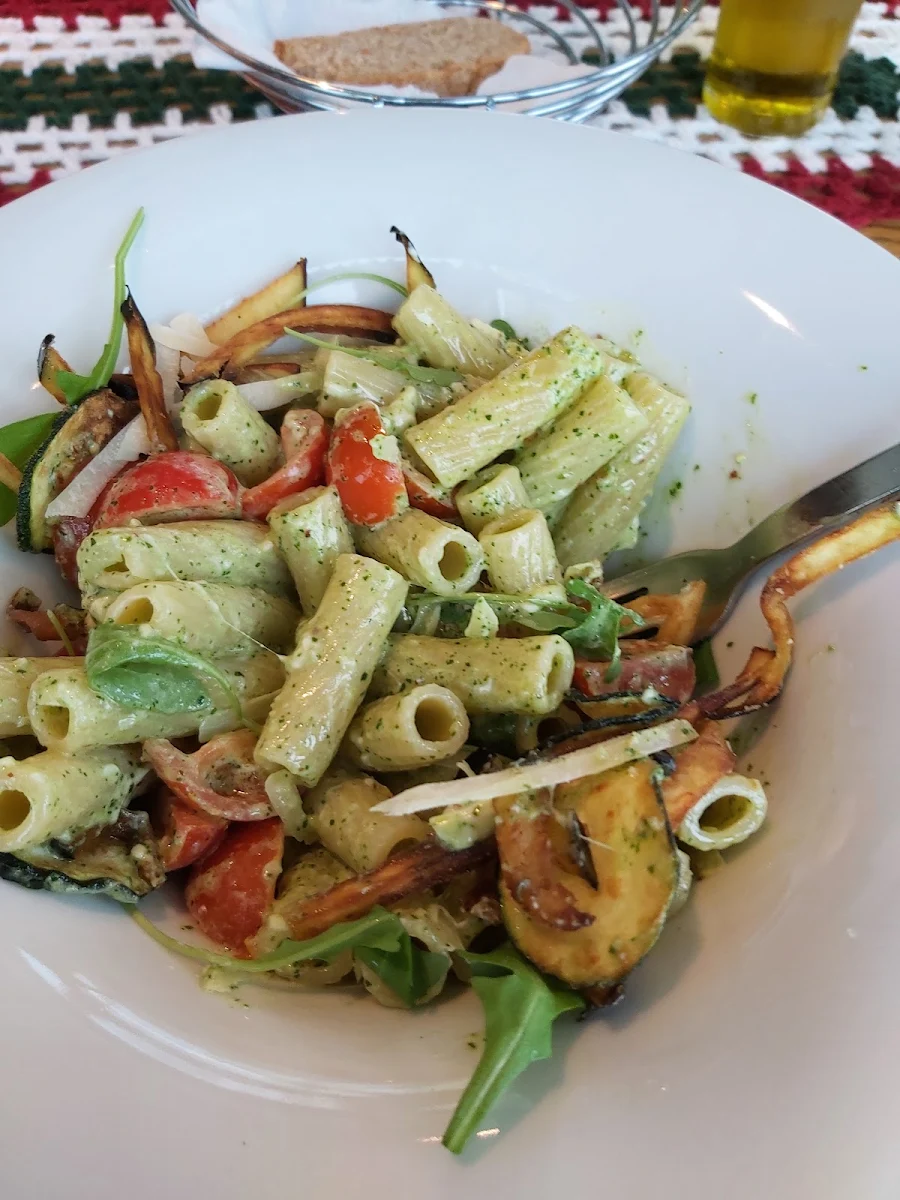 Pesto Burrata Zucchini