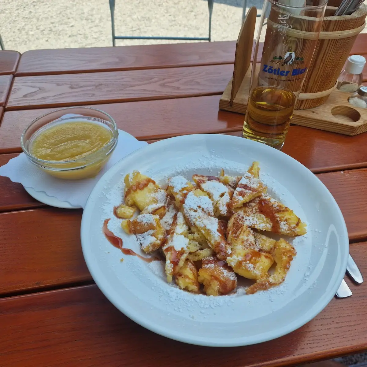 Kaiserschmarrn Mit Erdbeersoße