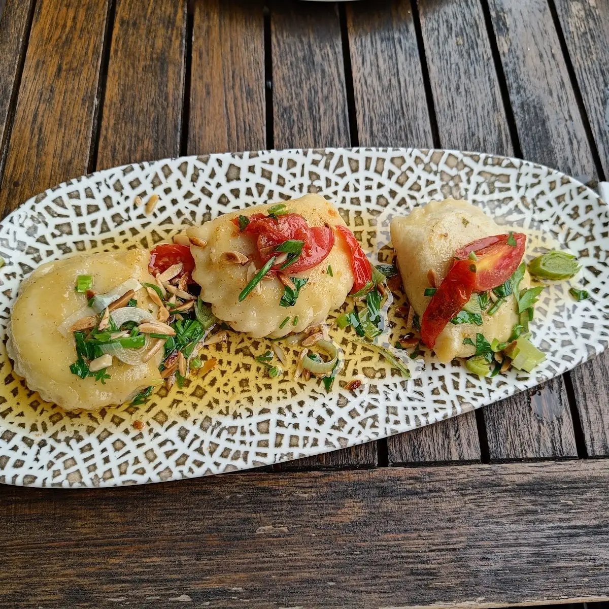 Gefüllte Teigtaschen
