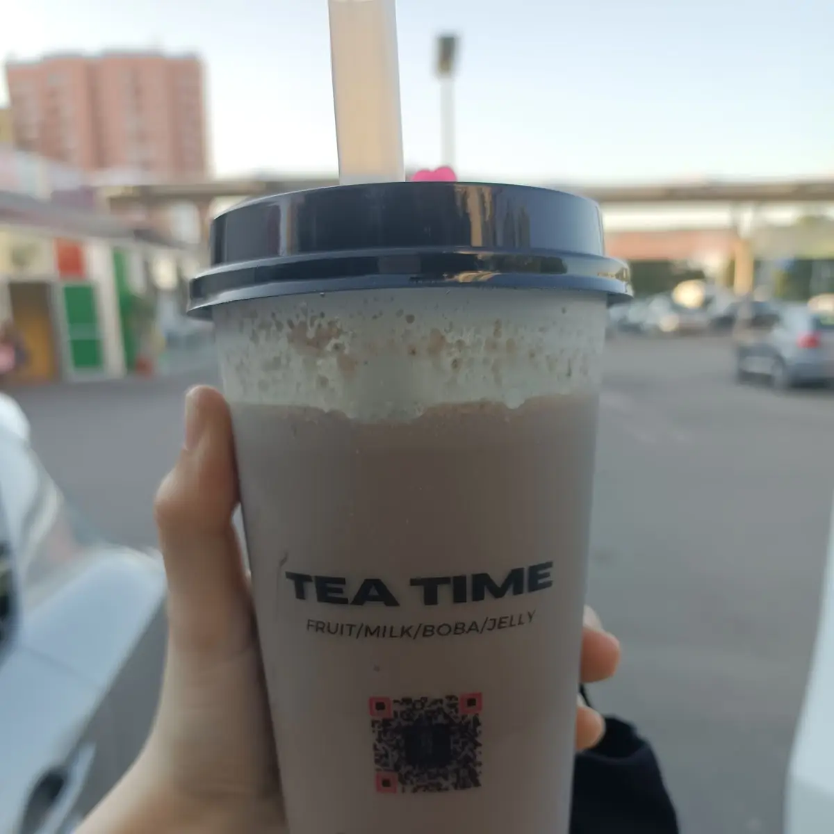 Oreo Milktea Mit Tapioca Perlen