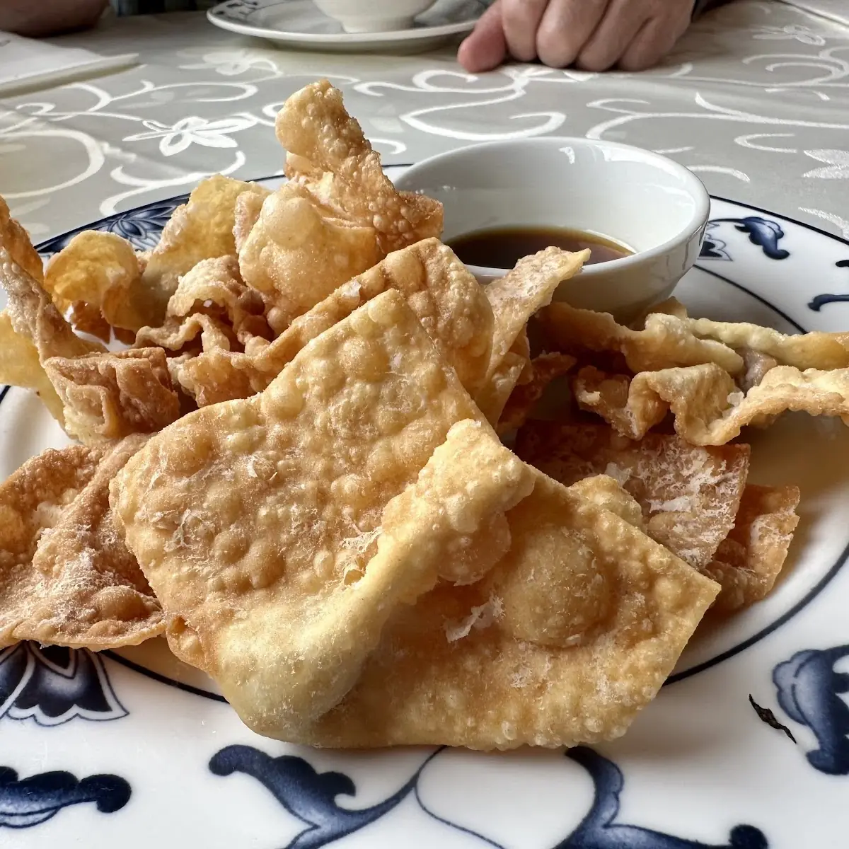 Gebackene Wan-tang