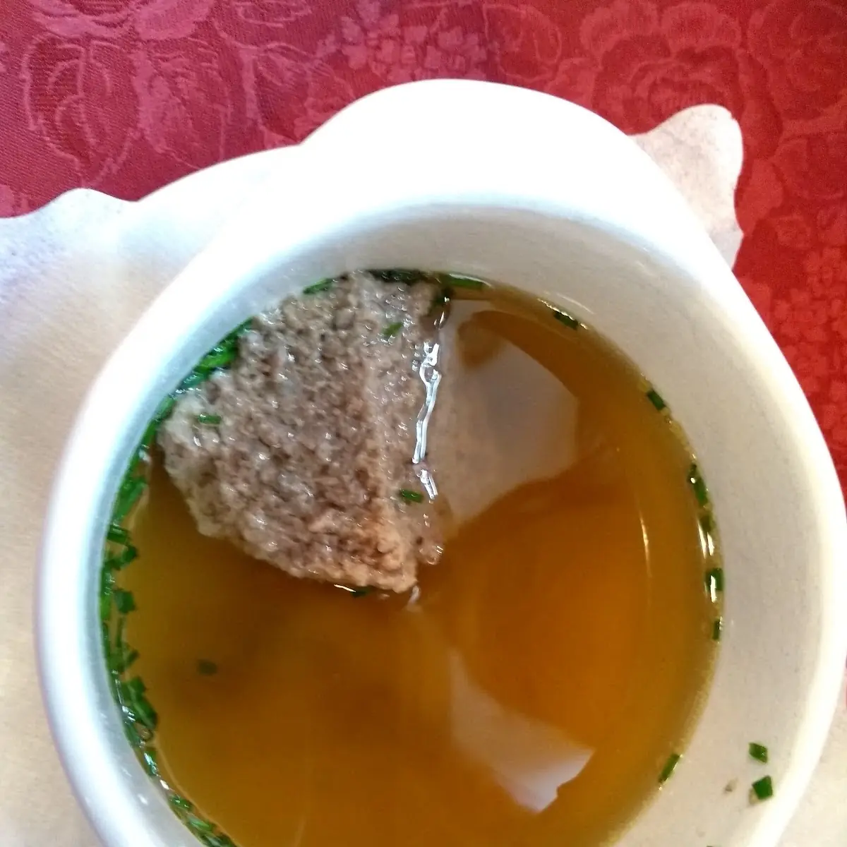 Leberknödelsuppe