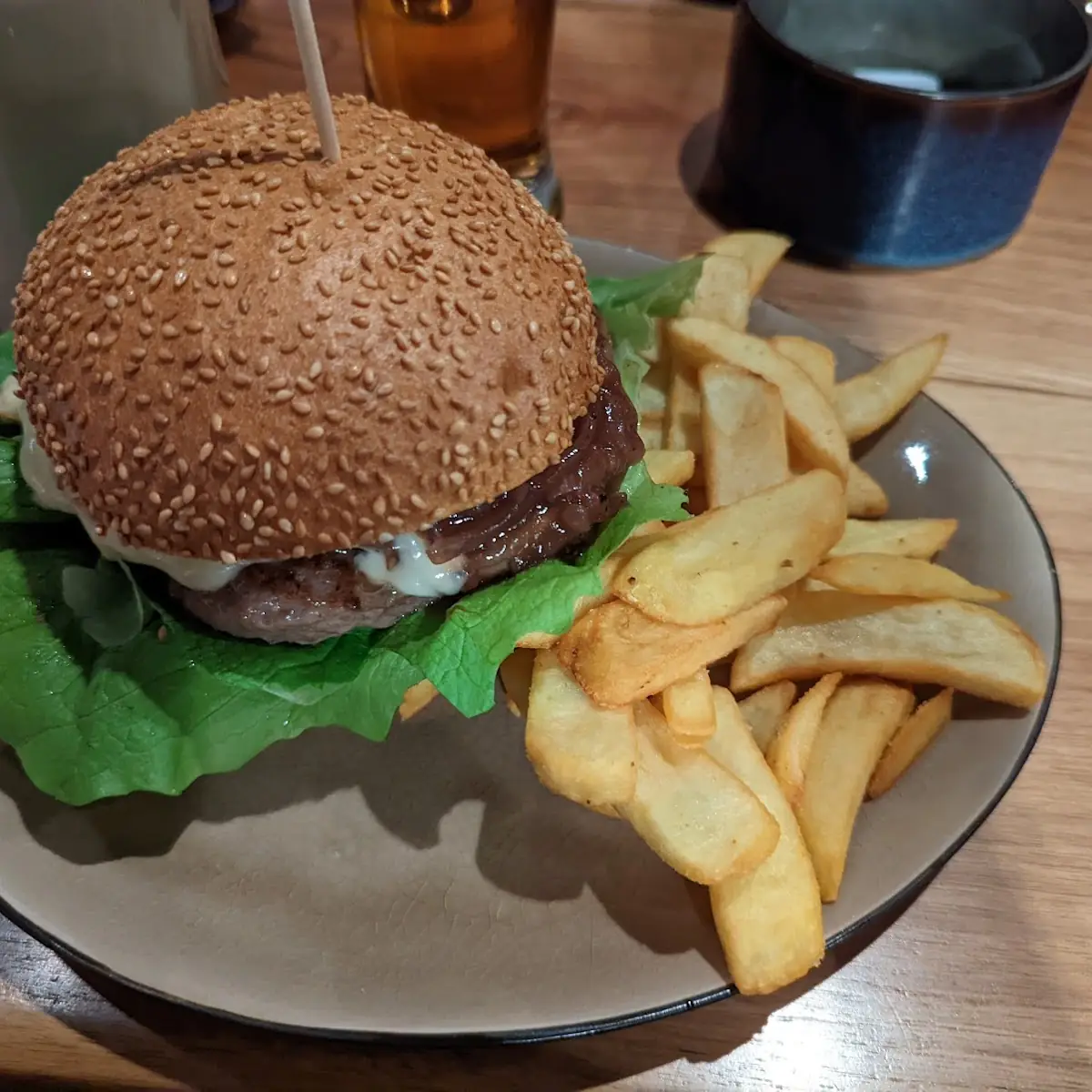 Blutwurst Burger