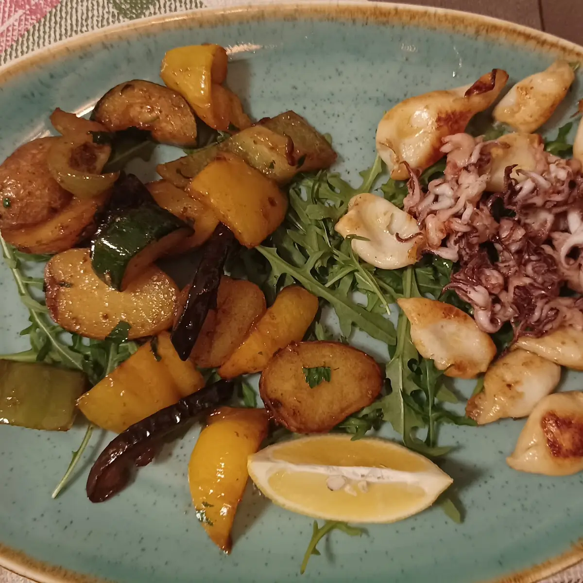 Gegrillte Calamari