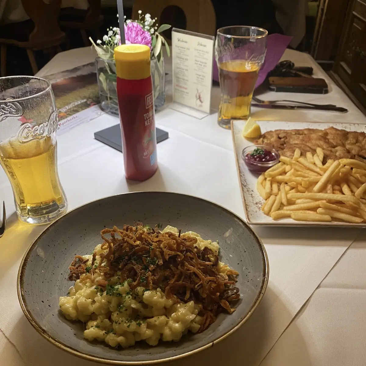 Käsespätzle Mit Röstzwiebeln