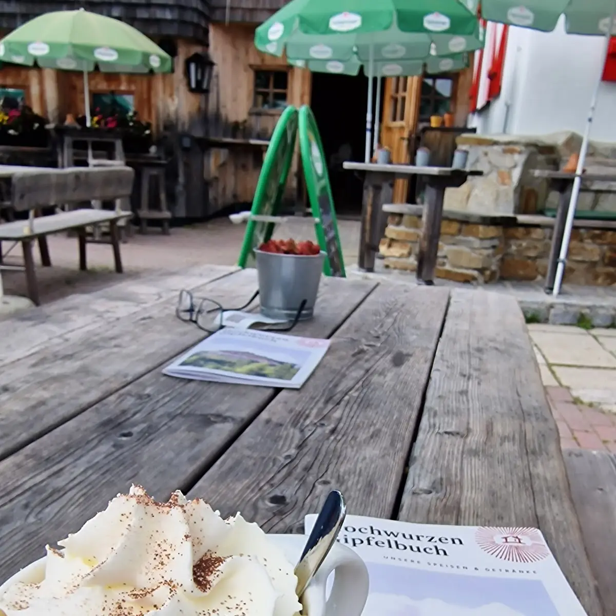 Heiße Schokolade Mit Schlag