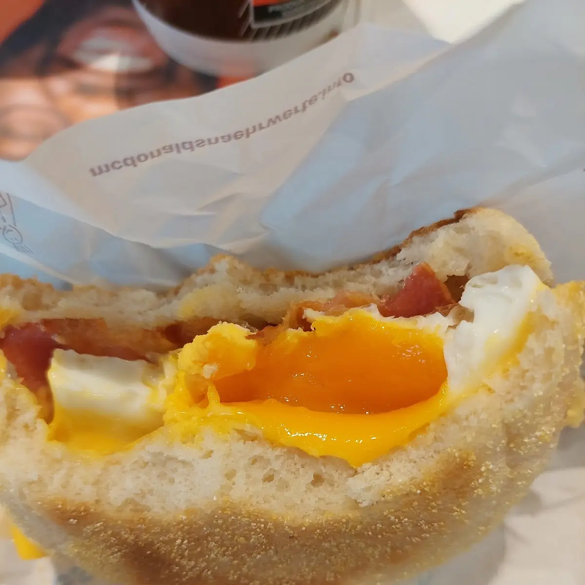 mc Muffin Bacon Egg