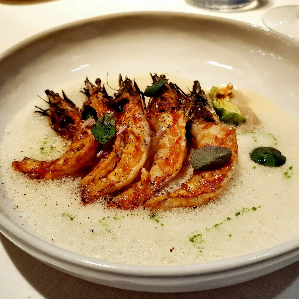 Frischwassergarnelen Vom Holzkohlegrill Südstaatenmarinade