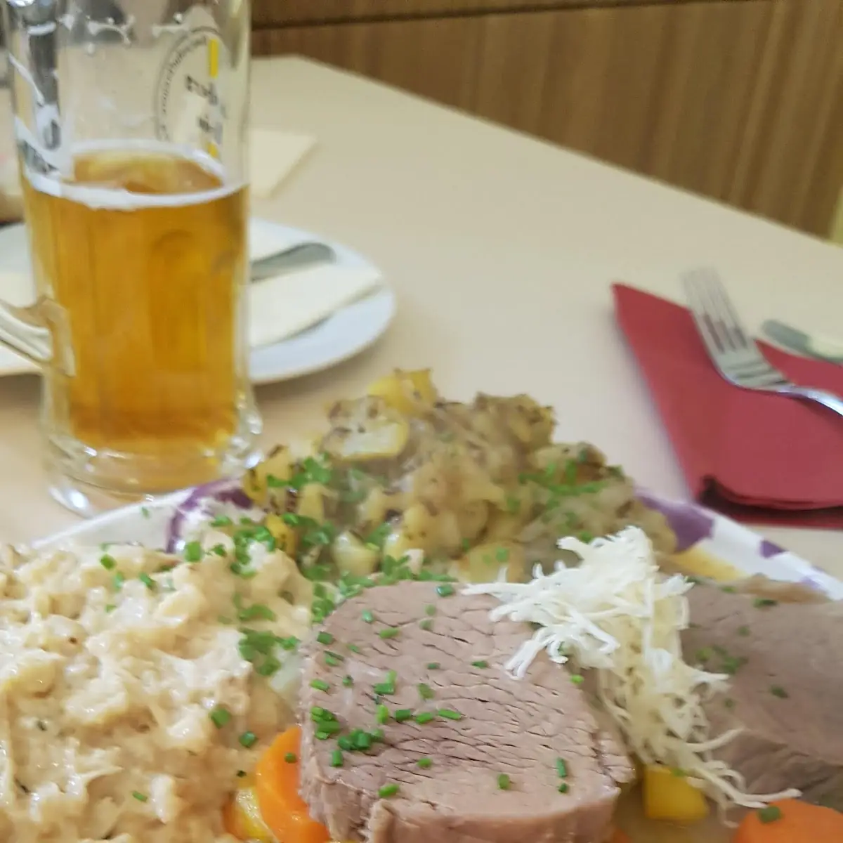Rindfleisch Gekocht Mit Semmelkren