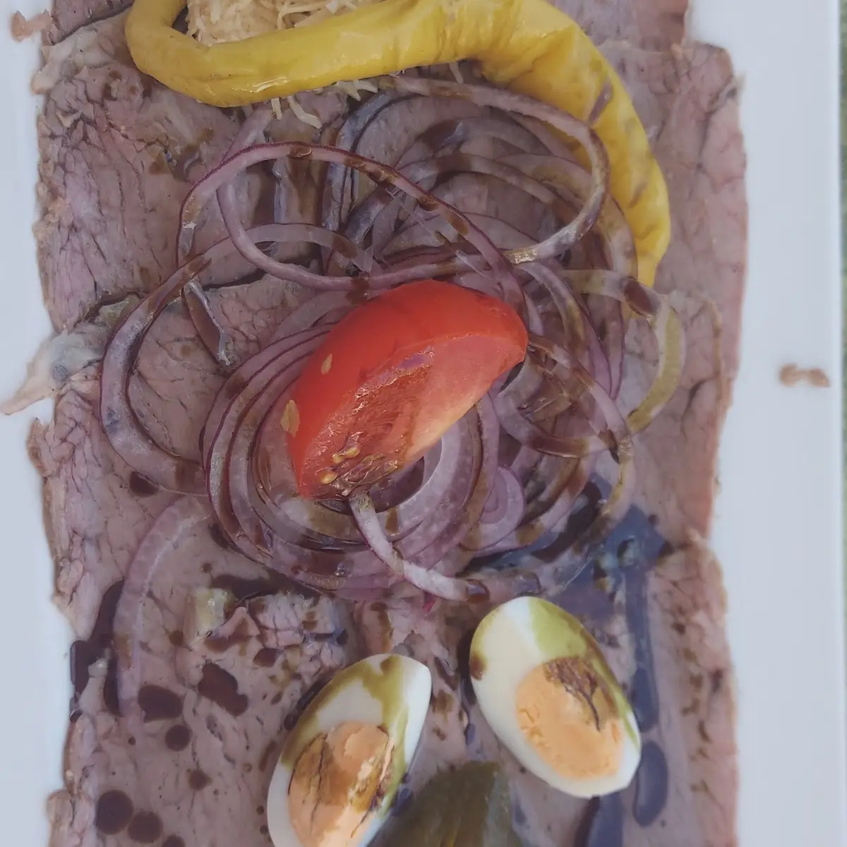 Rindfleisch In Essig Und Öl