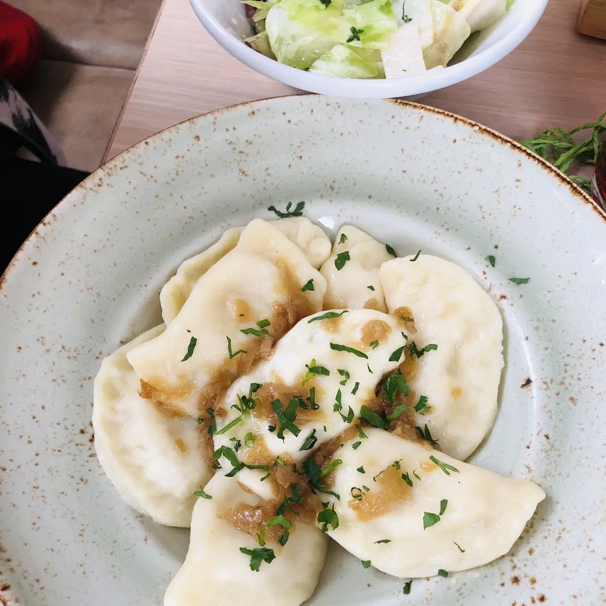 Teigtaschen Pierogi, Zahnradbahnstüberl
