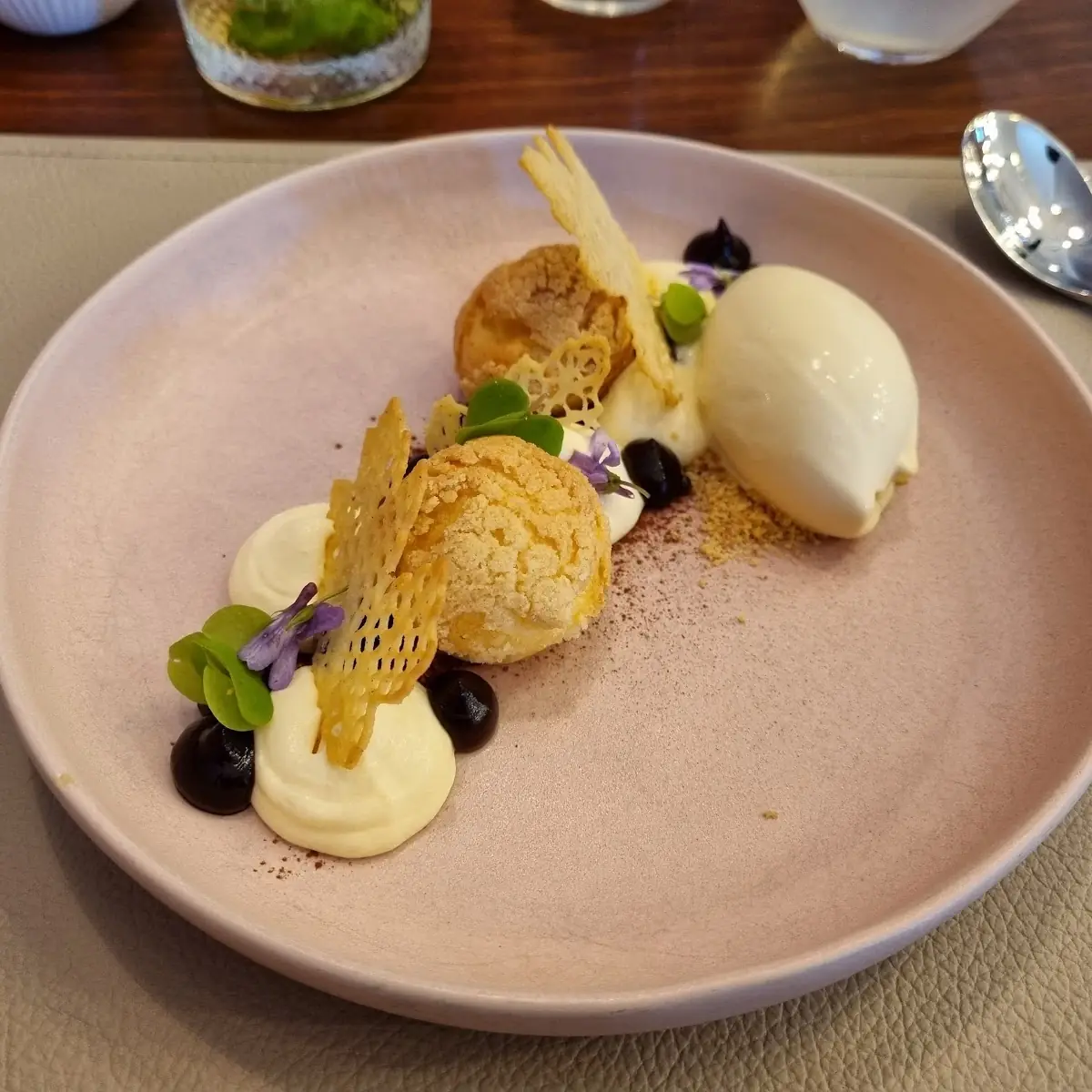Profiterole Mascarpone Mokka