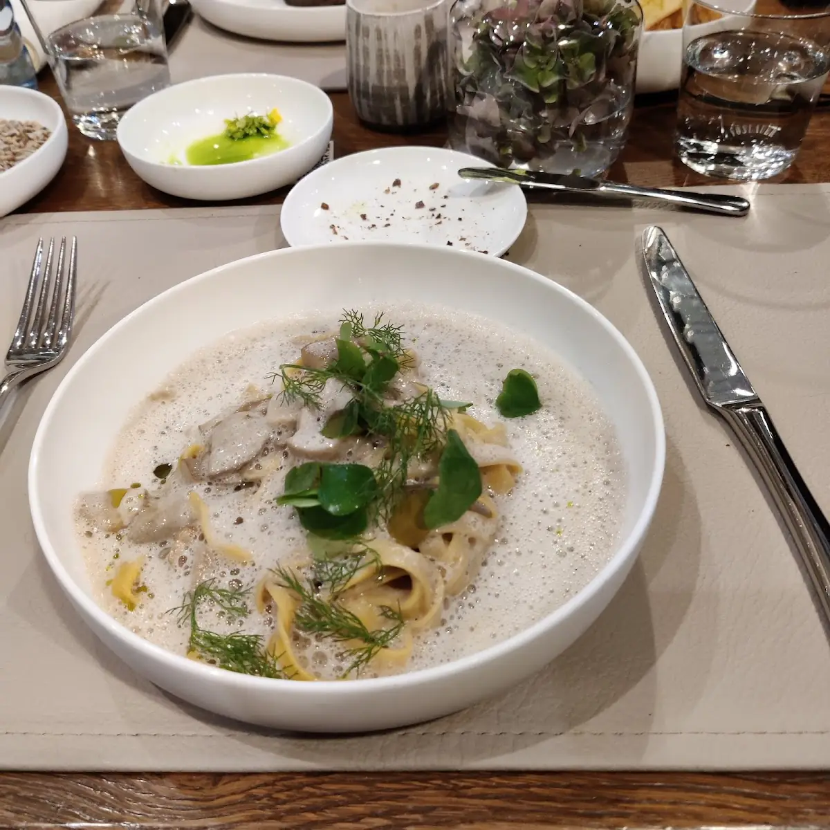 Tagliatelle Mit Pilzen