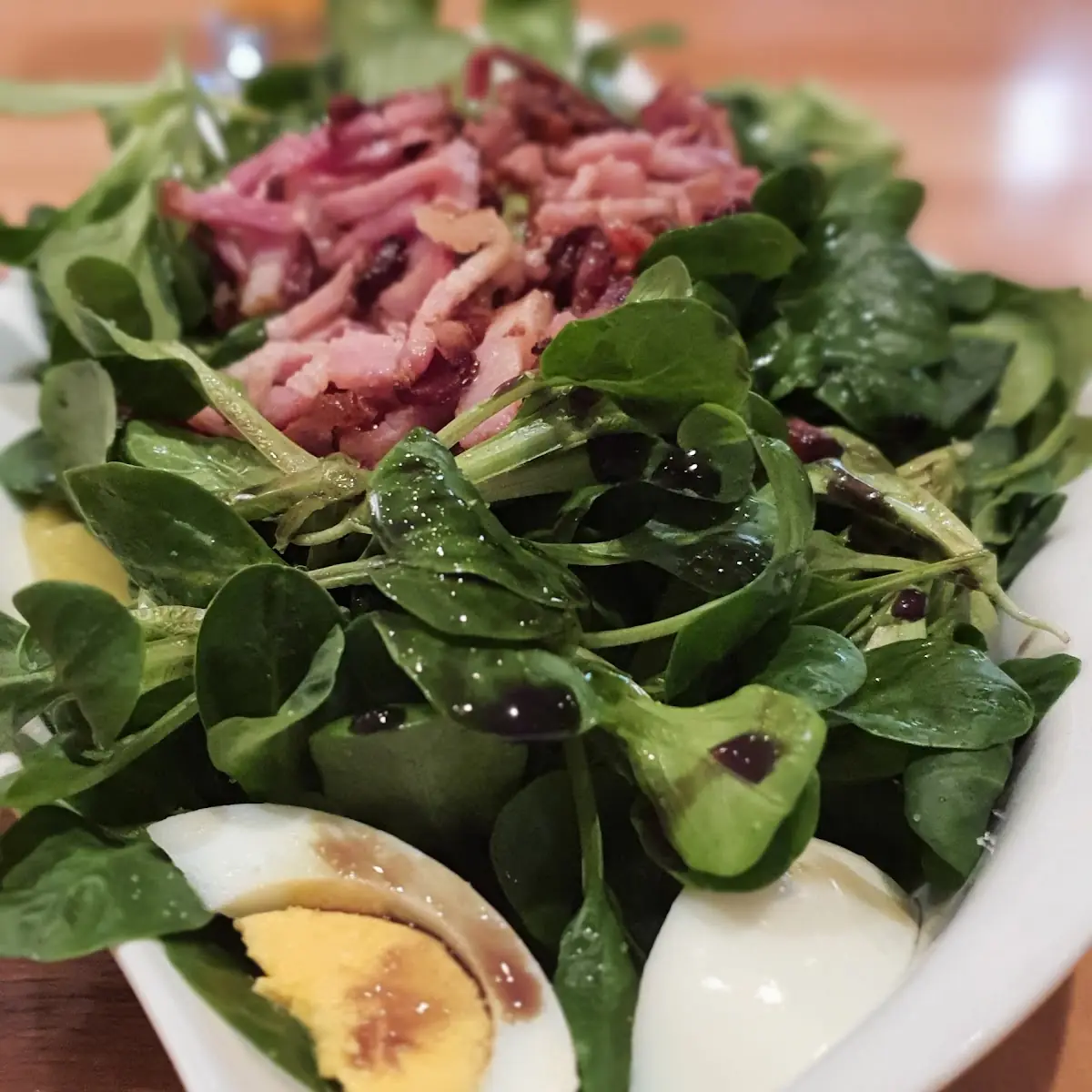Vogerlsalat Mit Speck