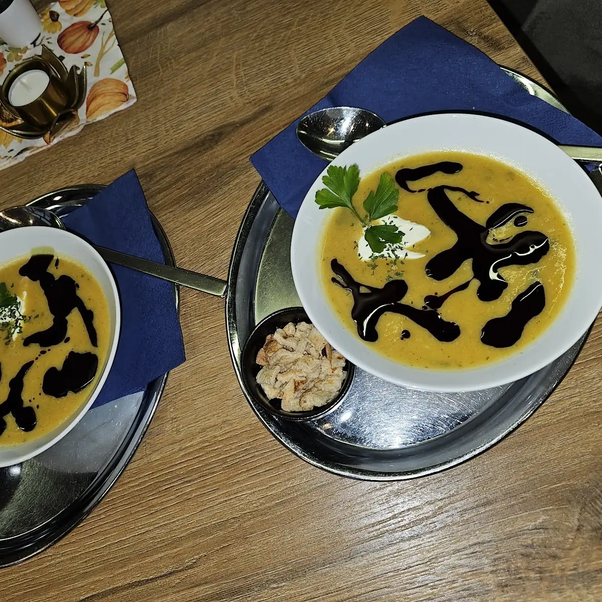Kürbiscremesuppe