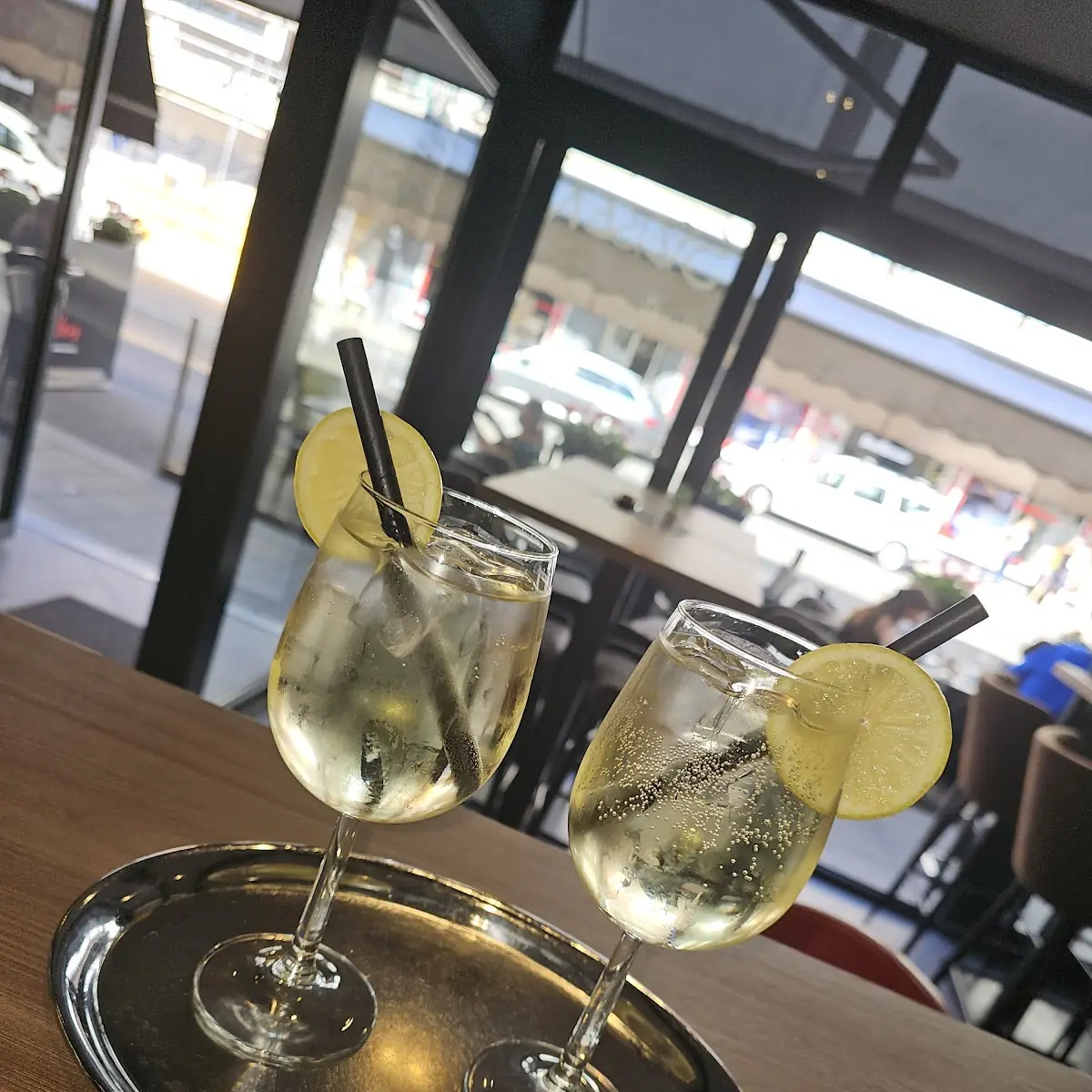 Weißer Spritzer