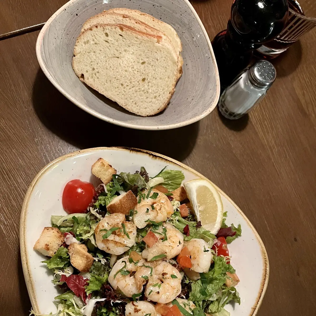 Salat Mit Garnelen