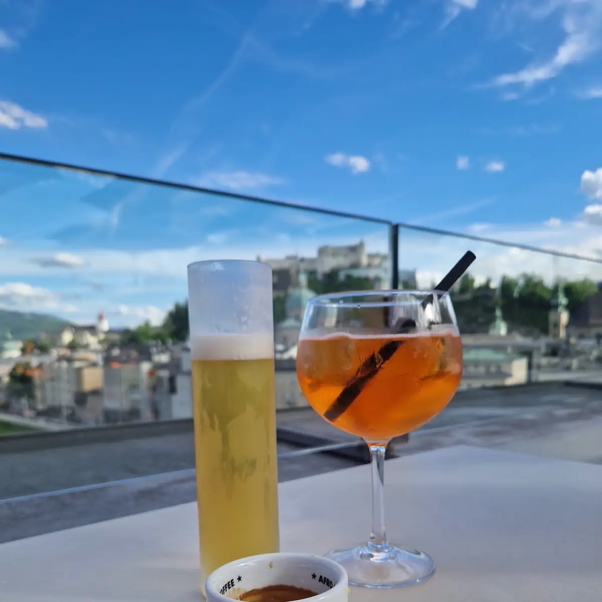 Kleines Bier Und Aperol