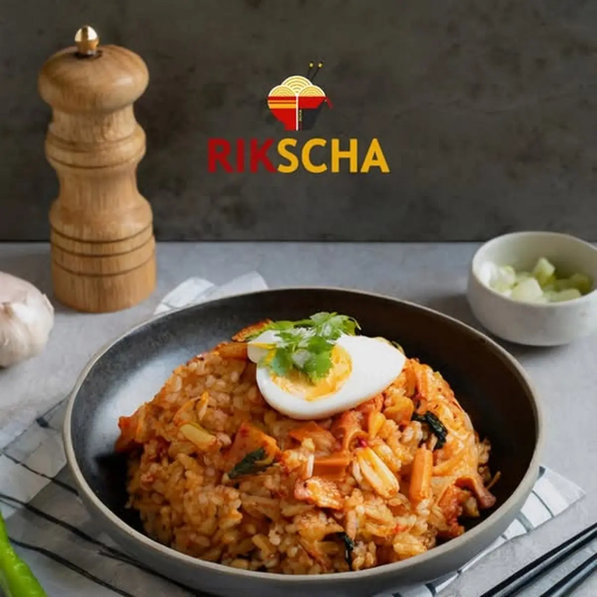 Com Chien Kimchi