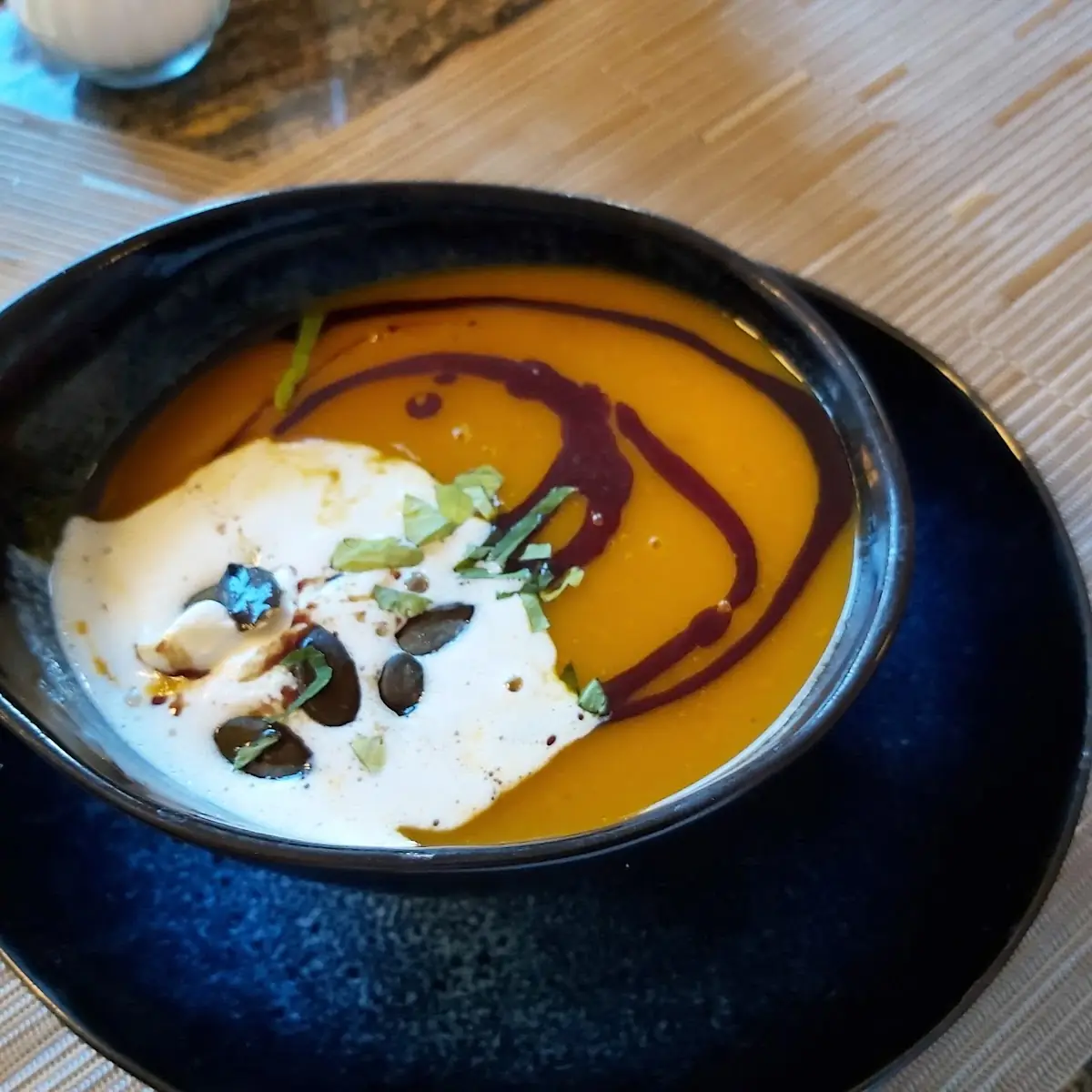Kürbiscremesuppe