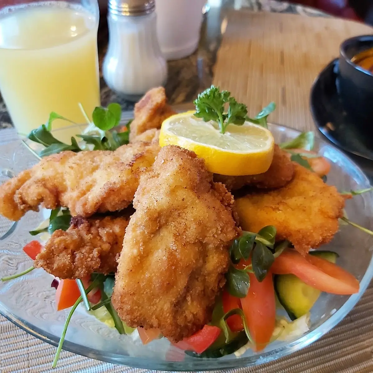 Salat Mit Putenstreifen
