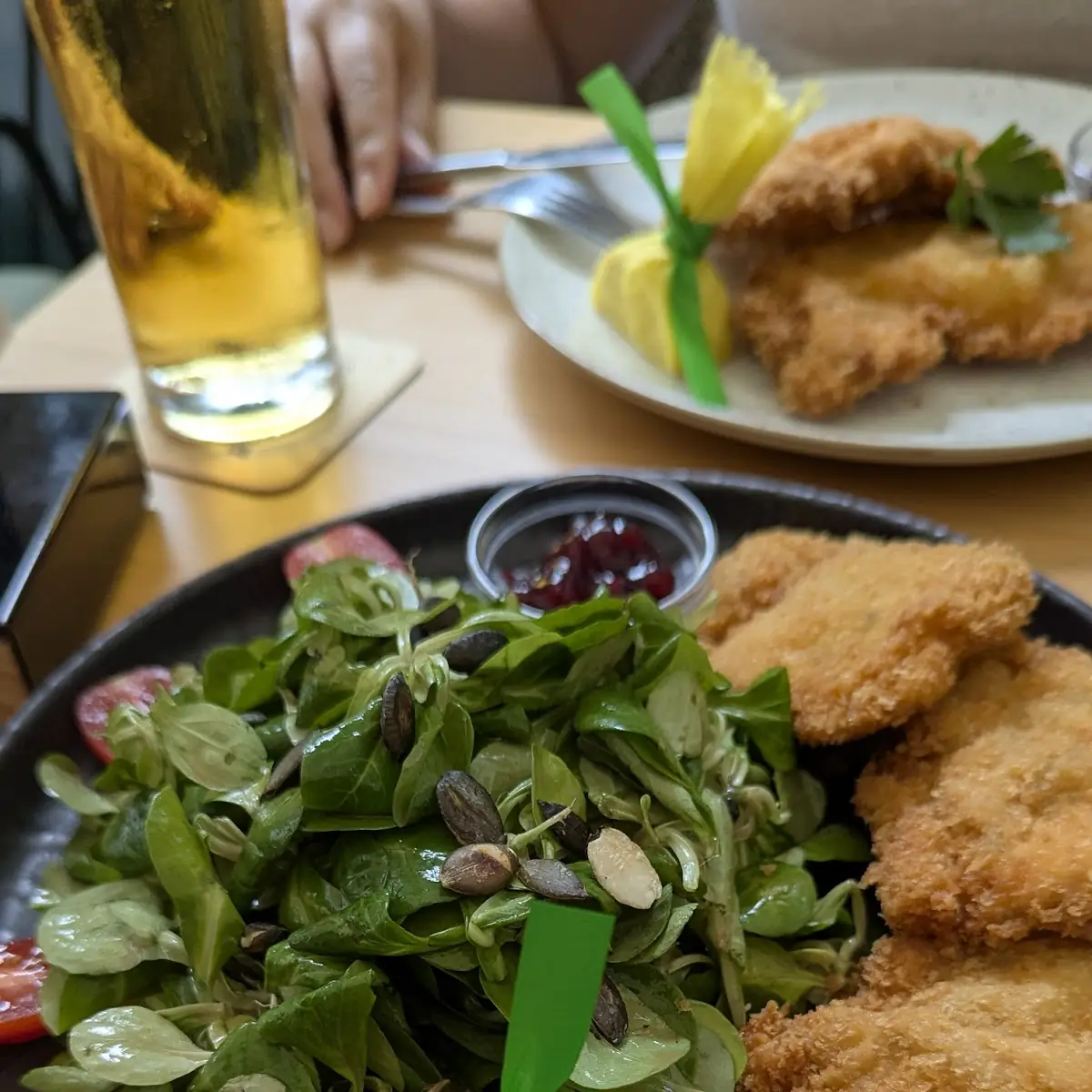 Backhendlsalat