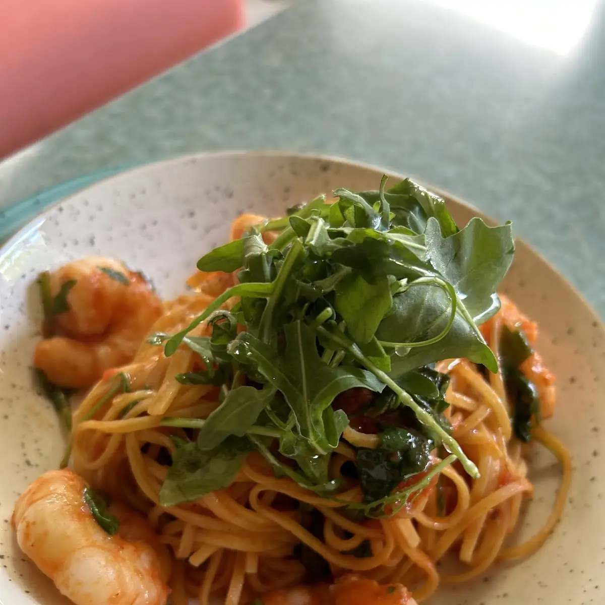 Linguine Gamberetti E Rucola