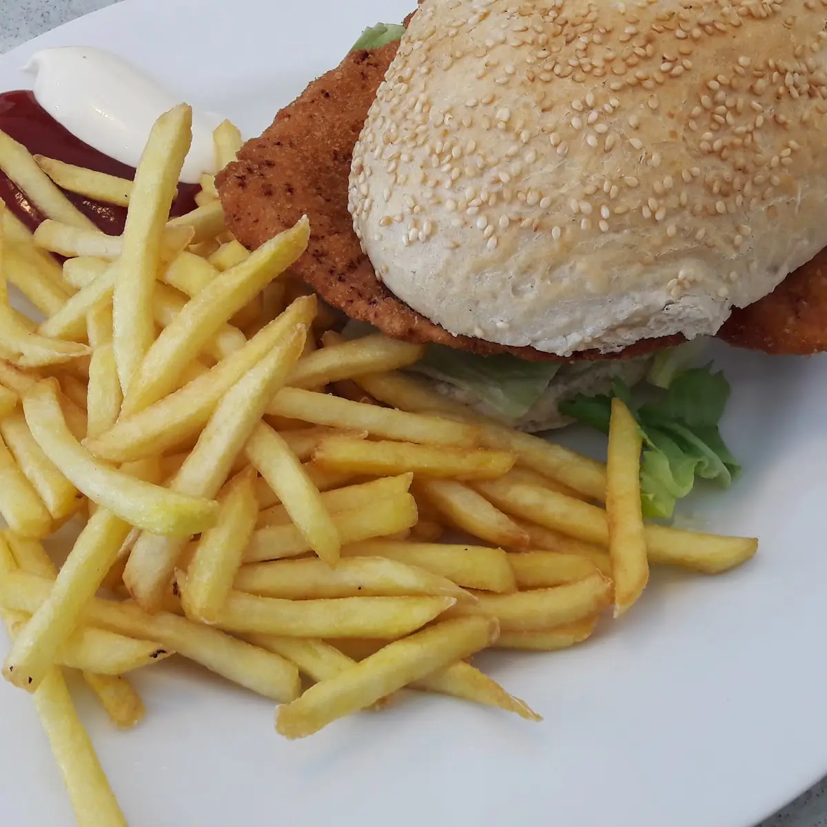 Schnitzel Burger