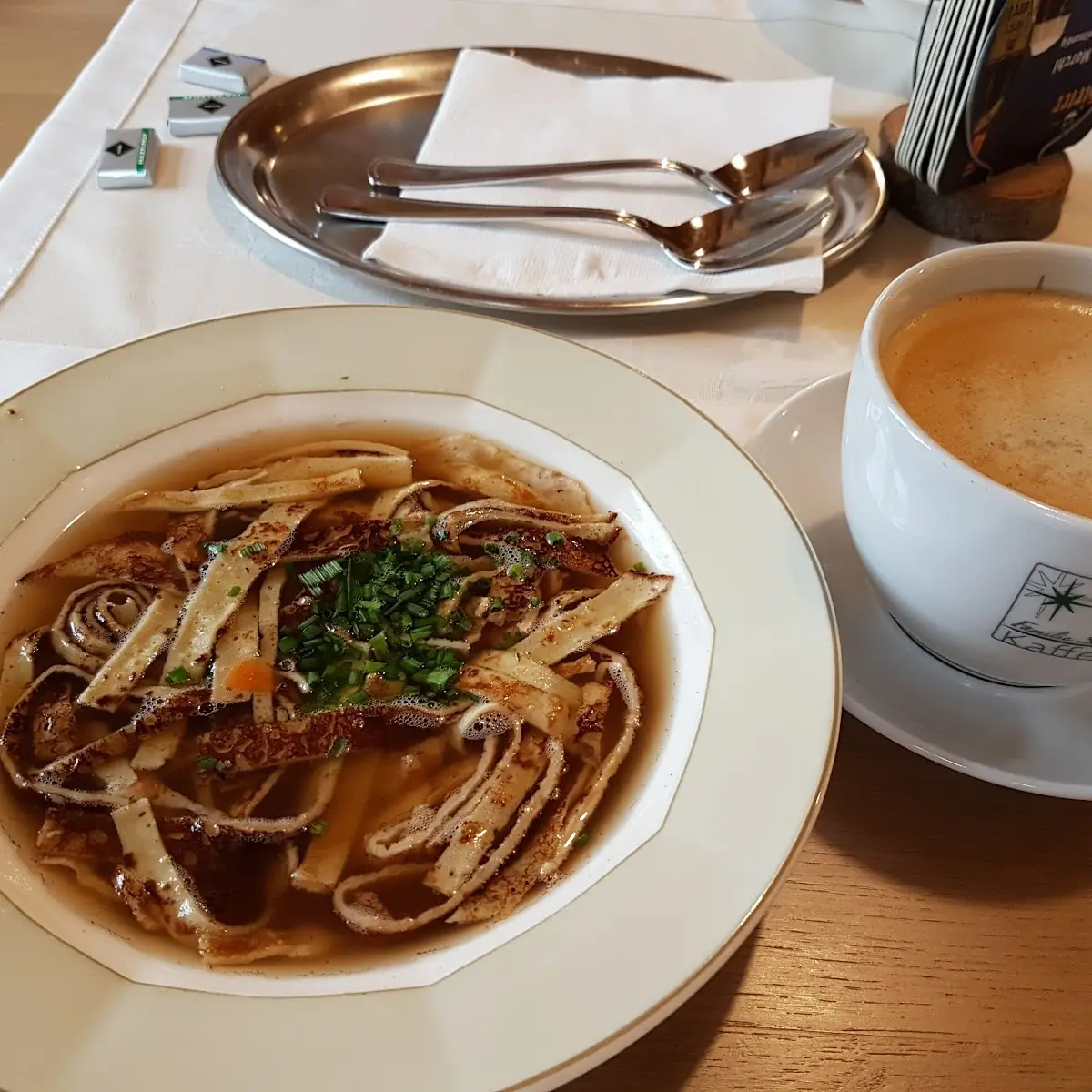Fritaten Flädle Suppe