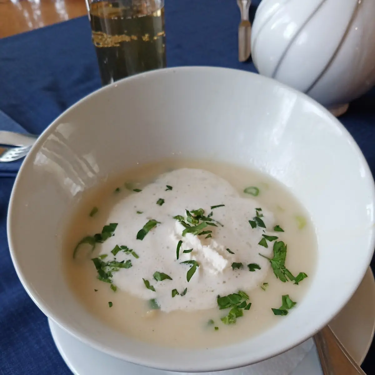 Spargelcremesuppe